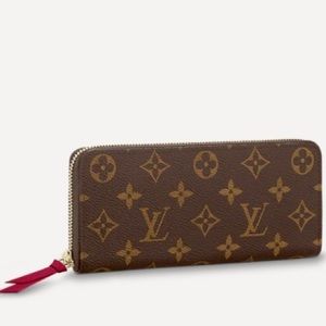 Louis Vuitton Clemence Wallet. Excellent condition. Authentic